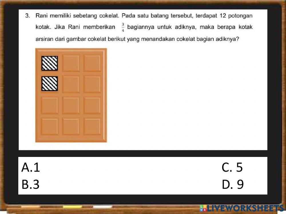 Akm numerasi level 2 bagian 4