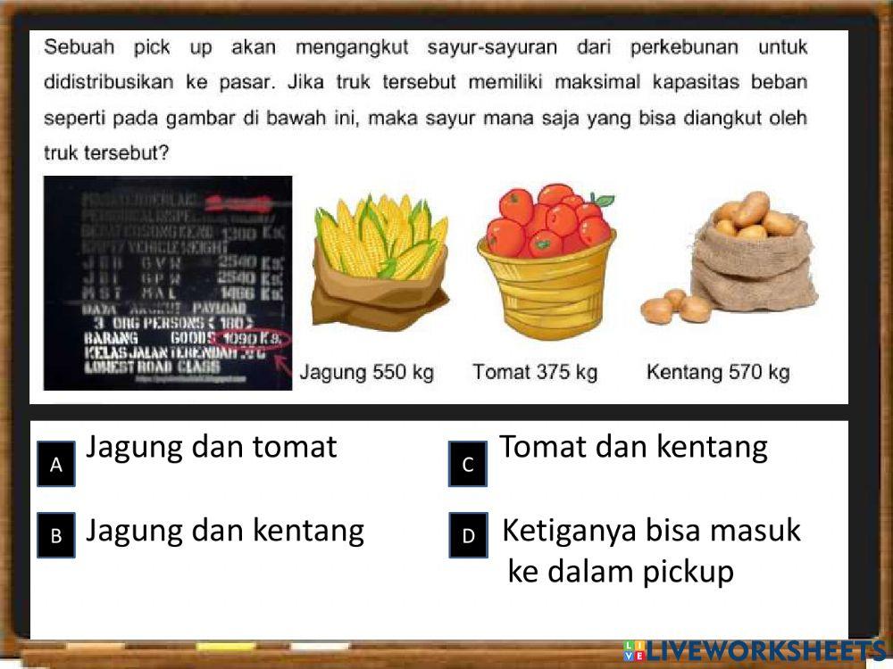 Akm numerasi level 2 bagian 4