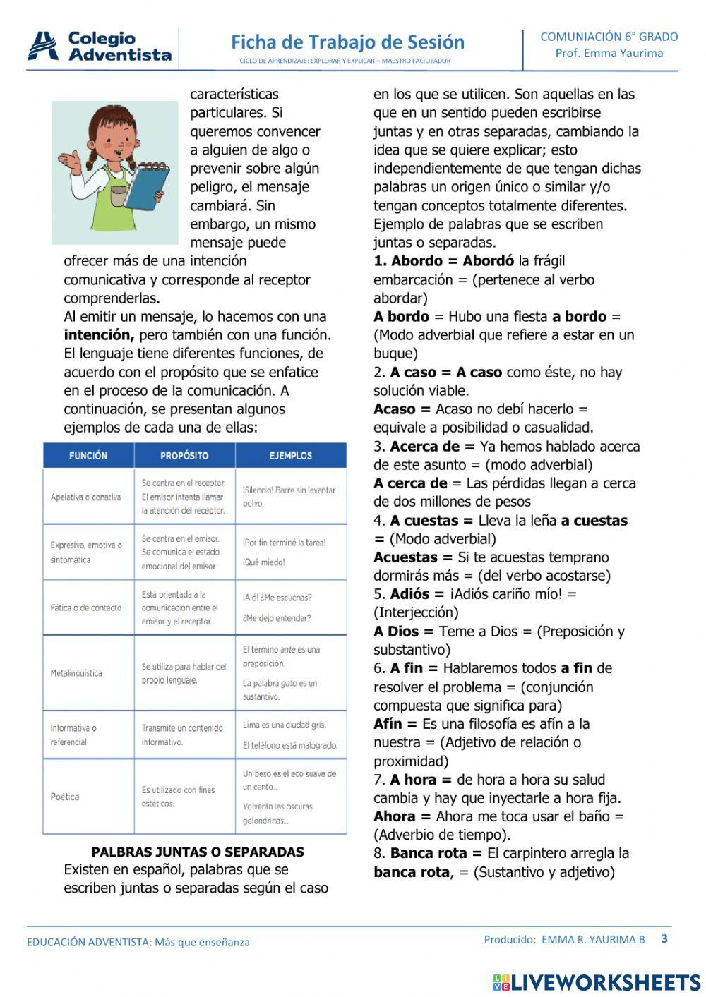 Leemos con propósito los textos