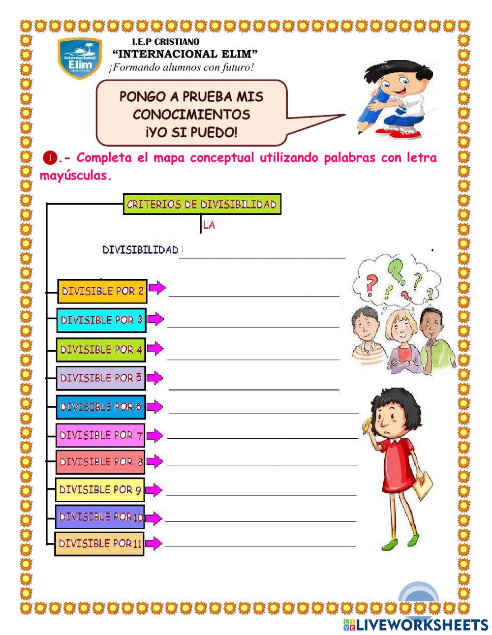 Teoría sobre criterio de divisibilidad Teoría sobre criterio de divisibilidad