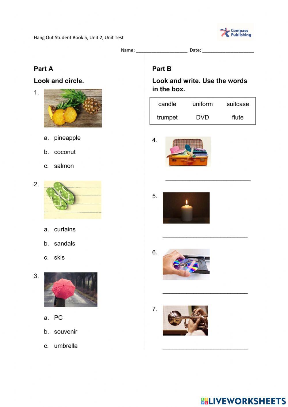 1388250 Review Unit 2 Niakurnia Liveworksheets 1388250 Review Unit 2 Niakurnia Liveworksheets