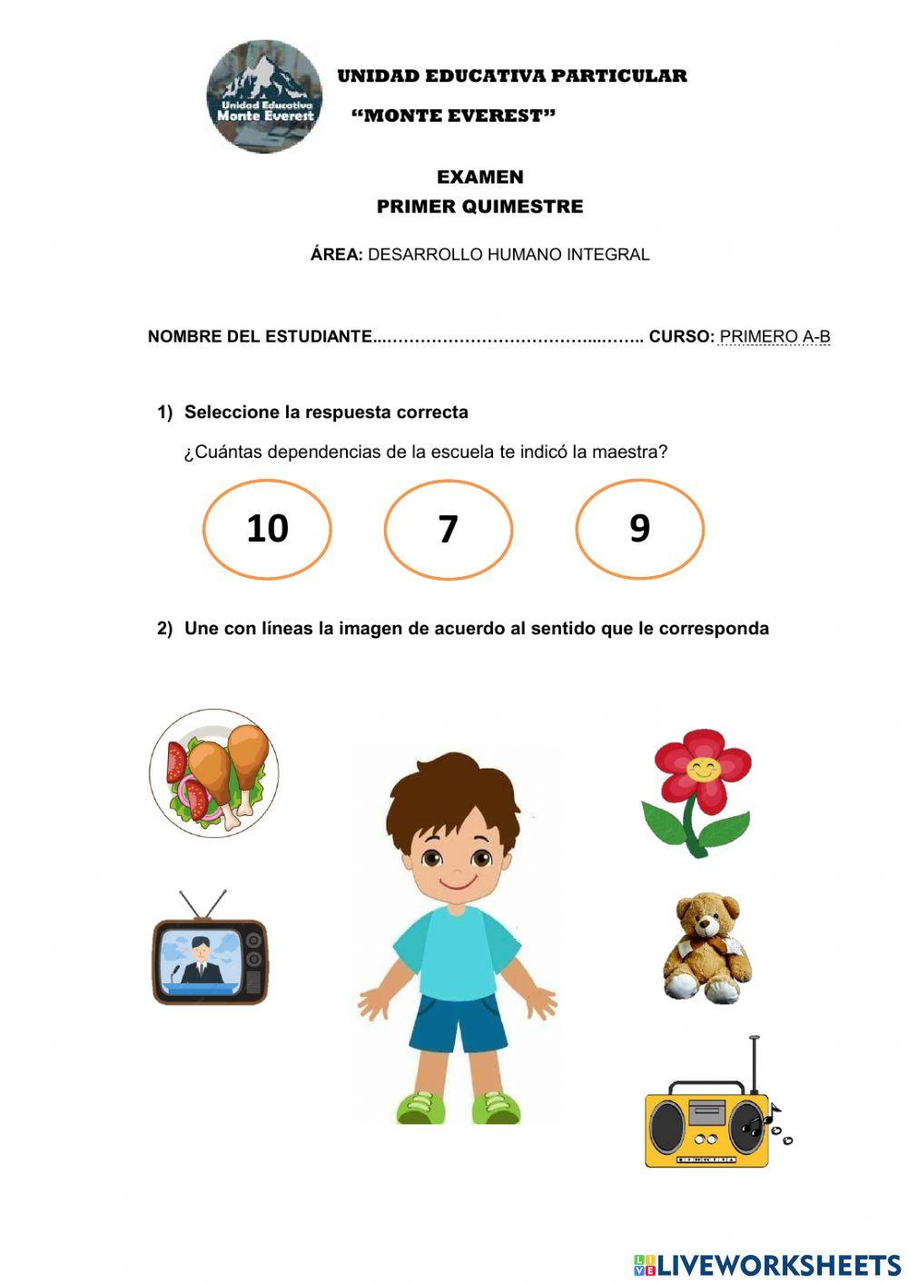 Examen segundo quimestre d-h-i-