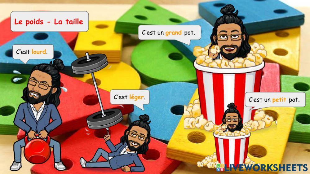 Descritption des objets