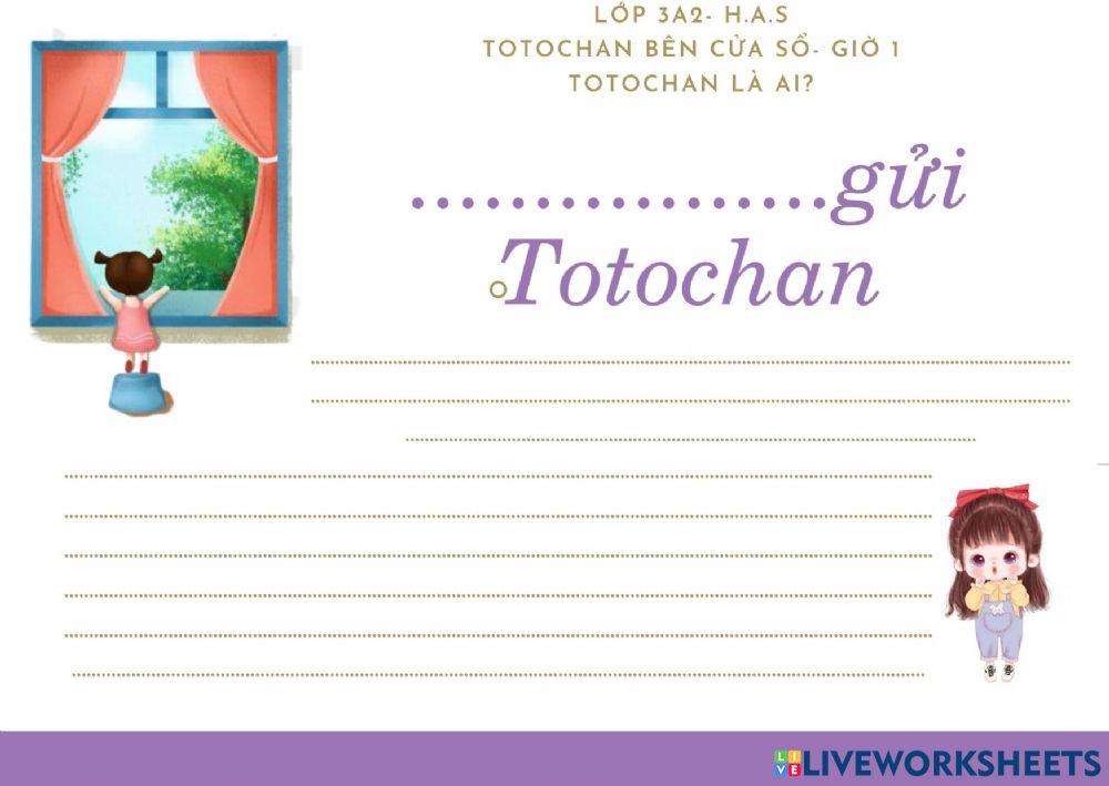 Totochan bên cửa sổ-Giờ 1