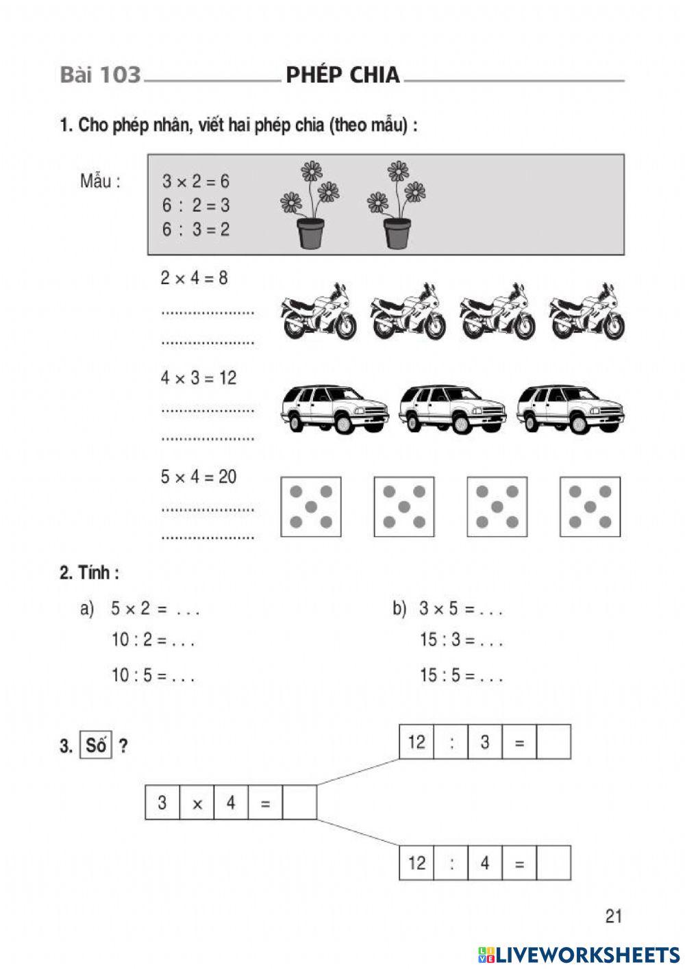 Bài tập về nhà