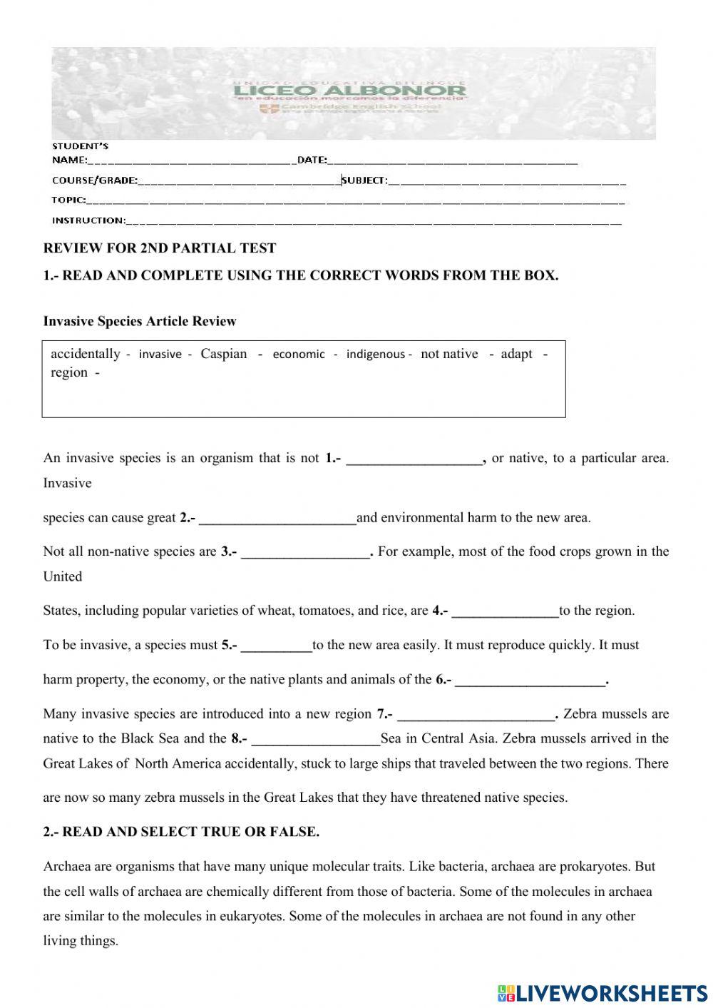 Earth Organisms review