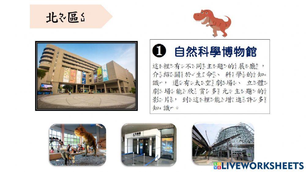 社會認識台中市北區景點