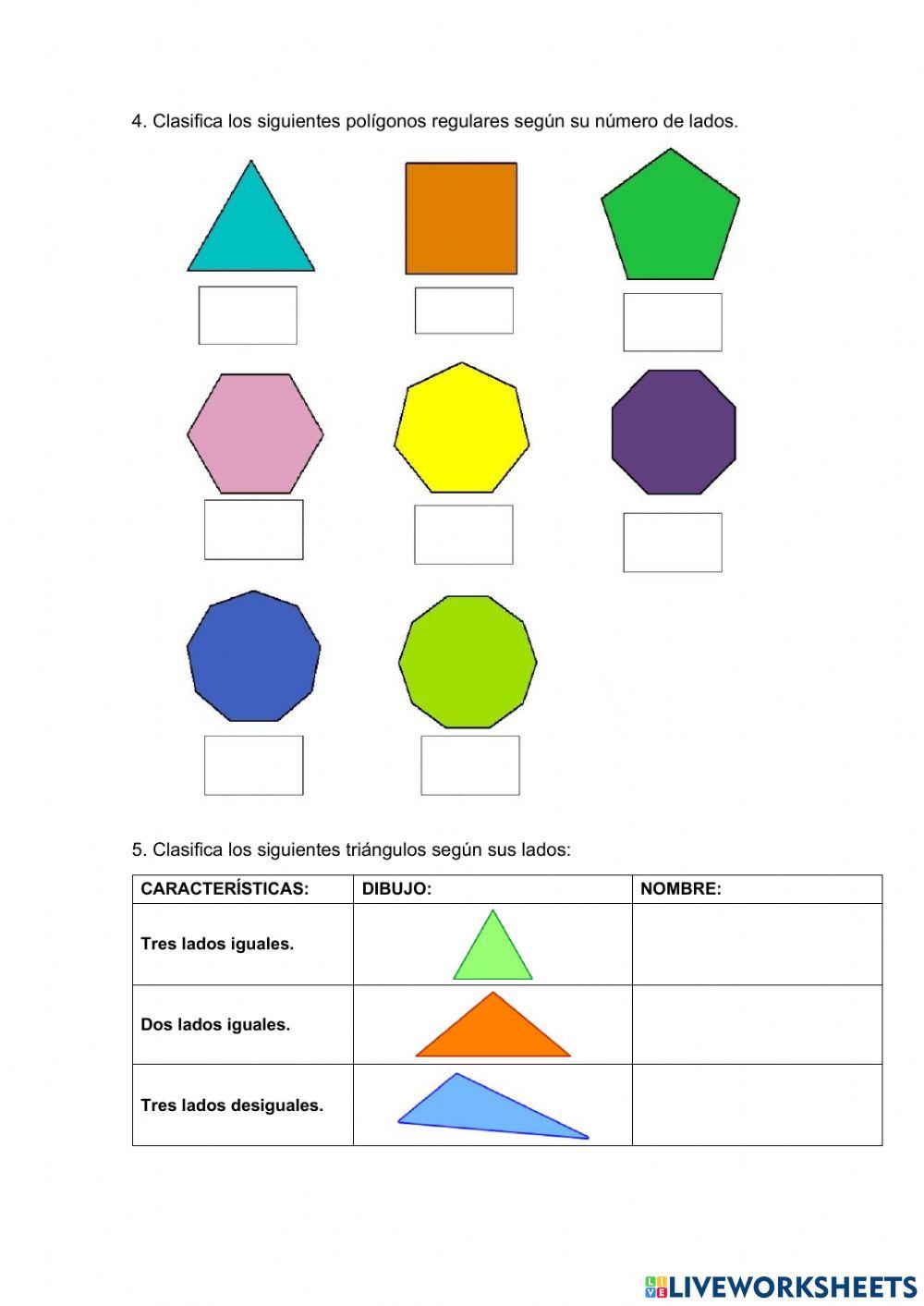 Prueba inicial  6º Primaria Matemáticas C.Montepinar  Bloque 4 Geometría
