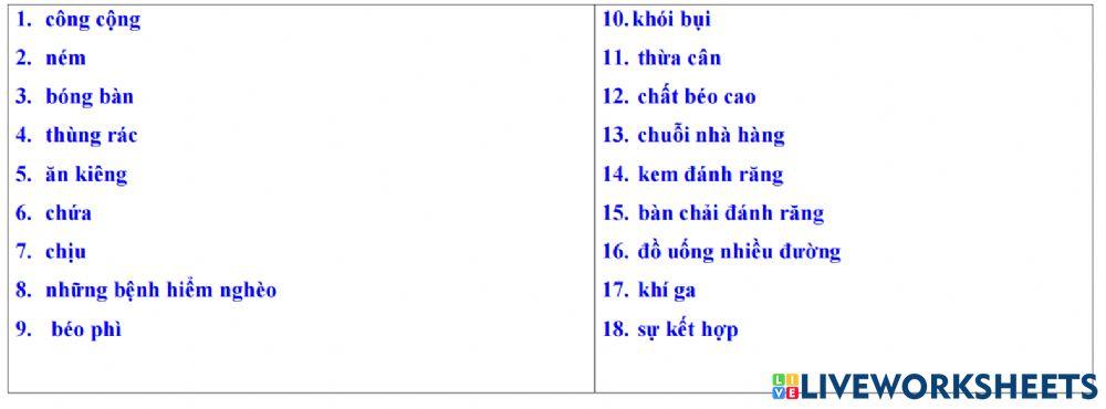 Unit 2: Health- Part B- Vocab and grammar