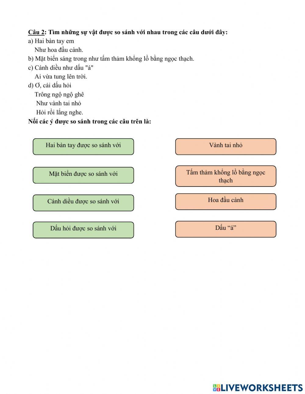 Tiếng việt 3 - tuần 1