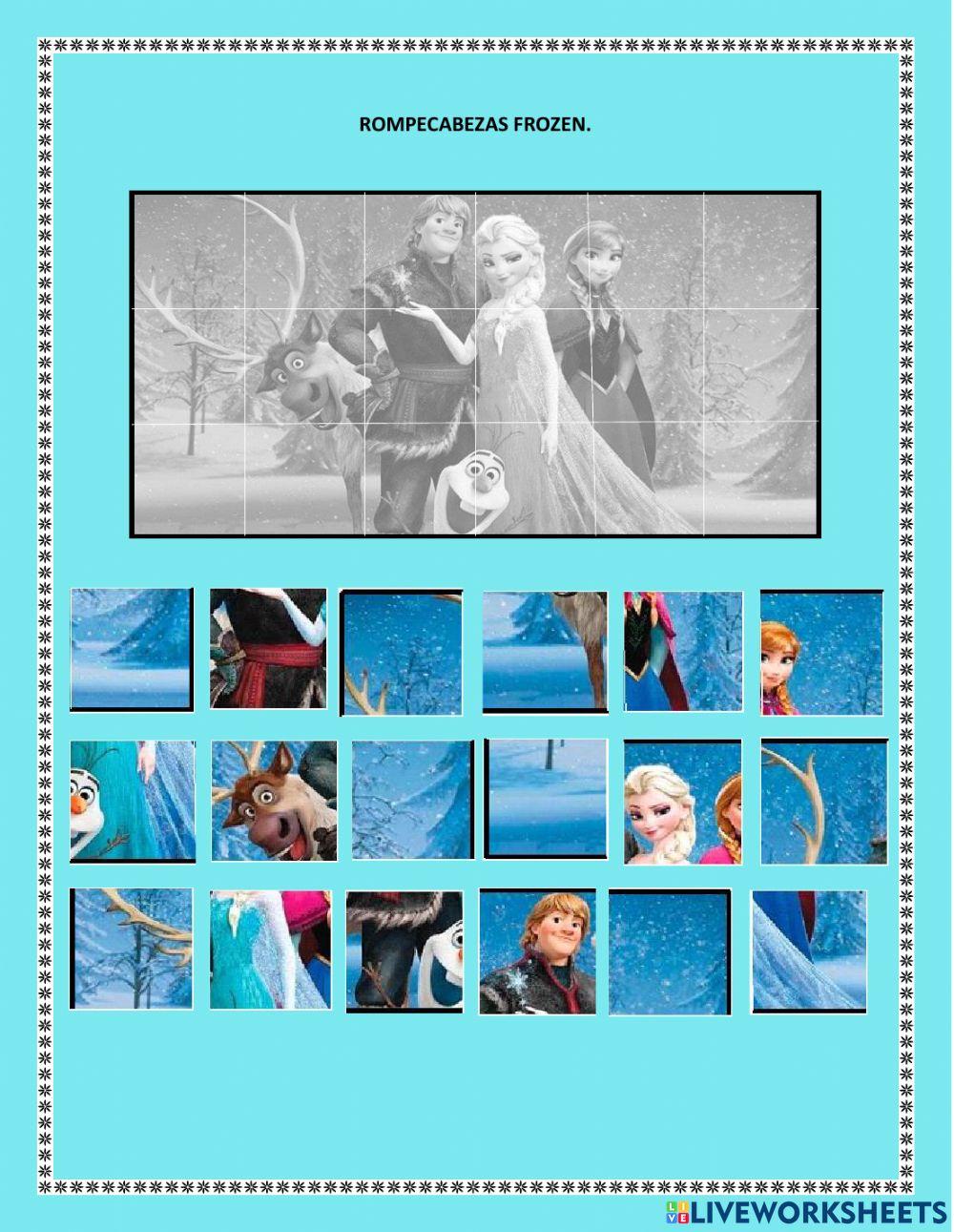 Rompecabeza Frozen