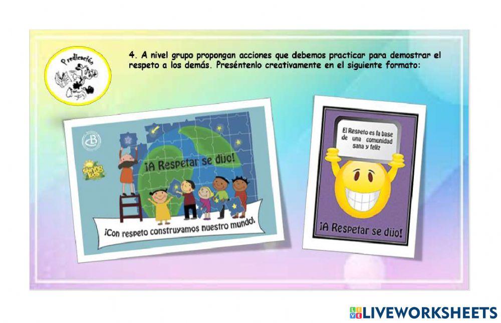 Somos diferentes y nos respetamos