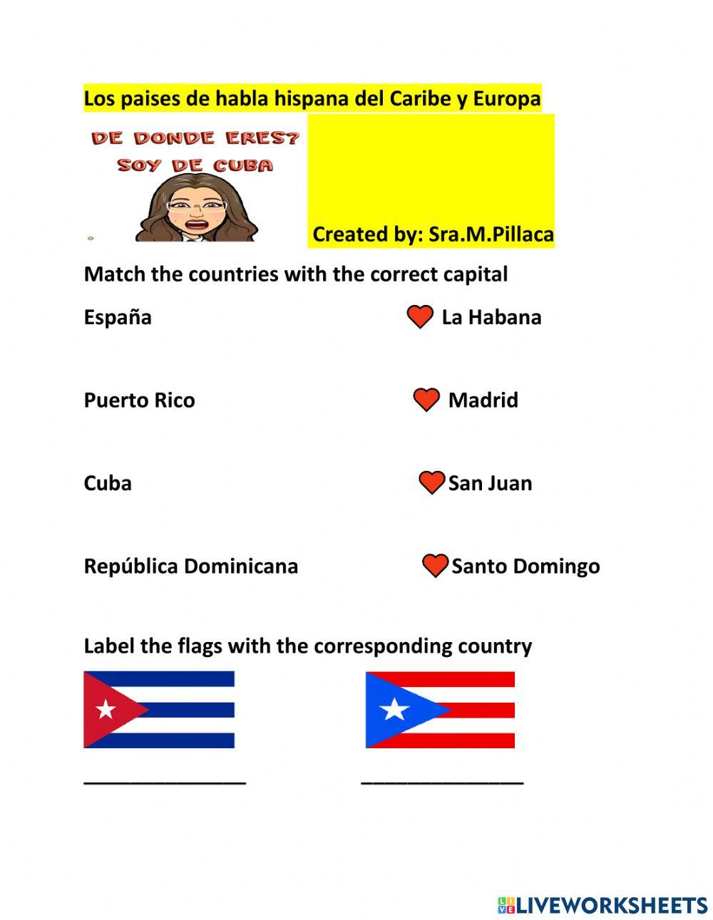 Los paises hispanos del Caribe y Europa Los paises hispanos del Caribe y Europa