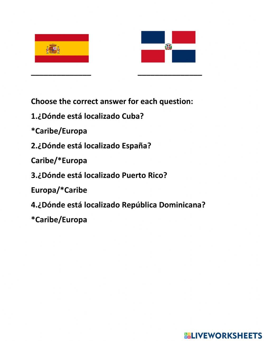 Los paises hispanos del Caribe y Europa Los paises hispanos del Caribe y Europa
