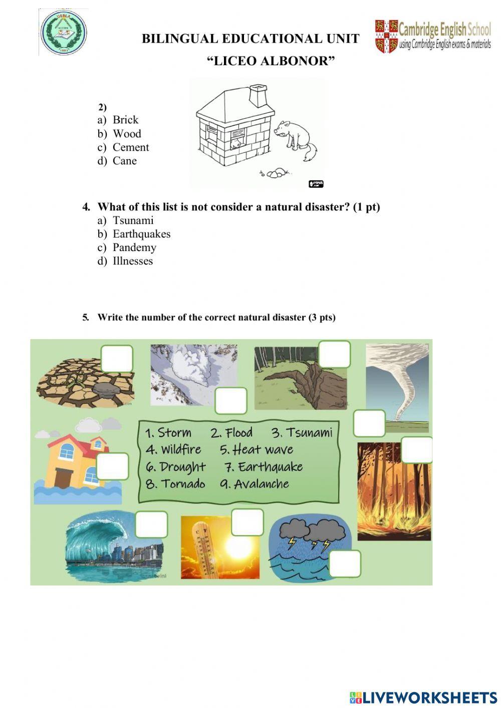 Social studies test II partial