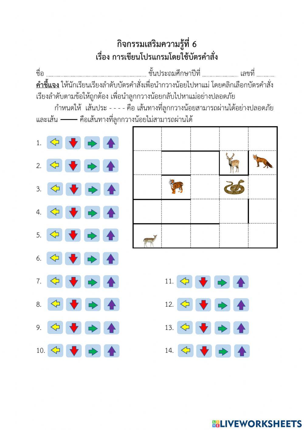 การเขียนโปรแกรมโดยใช้บัตรคำสั่ง