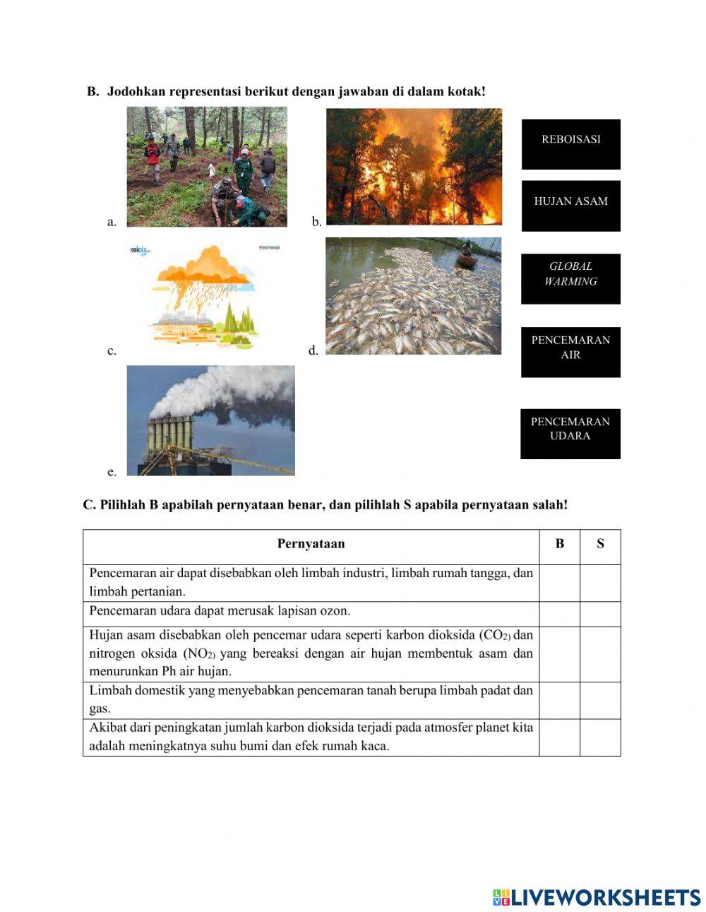 Pencemaran lingkungan