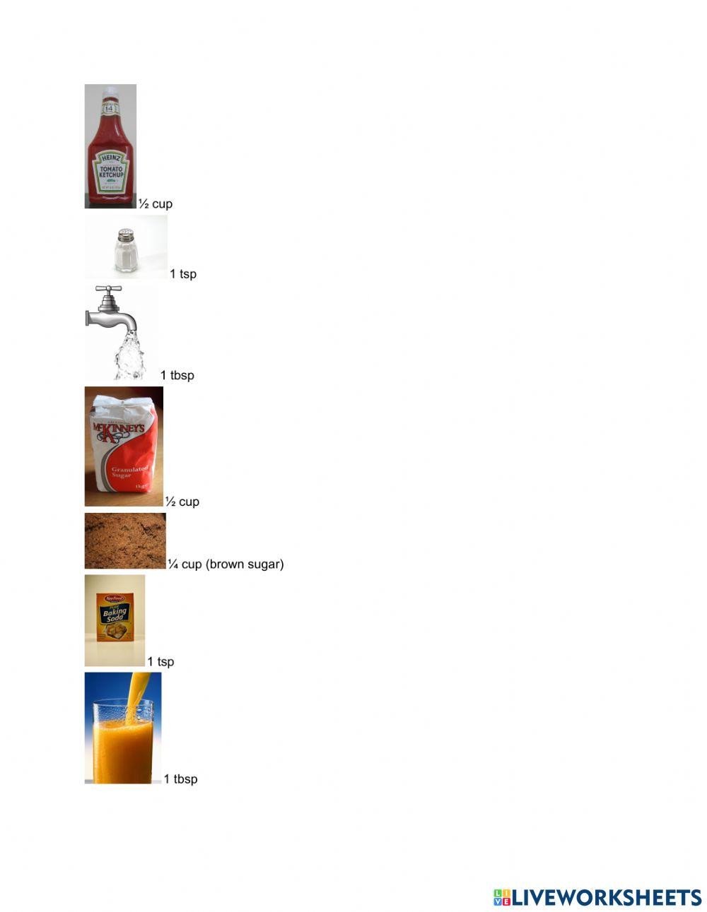 Measuing in the kitchen