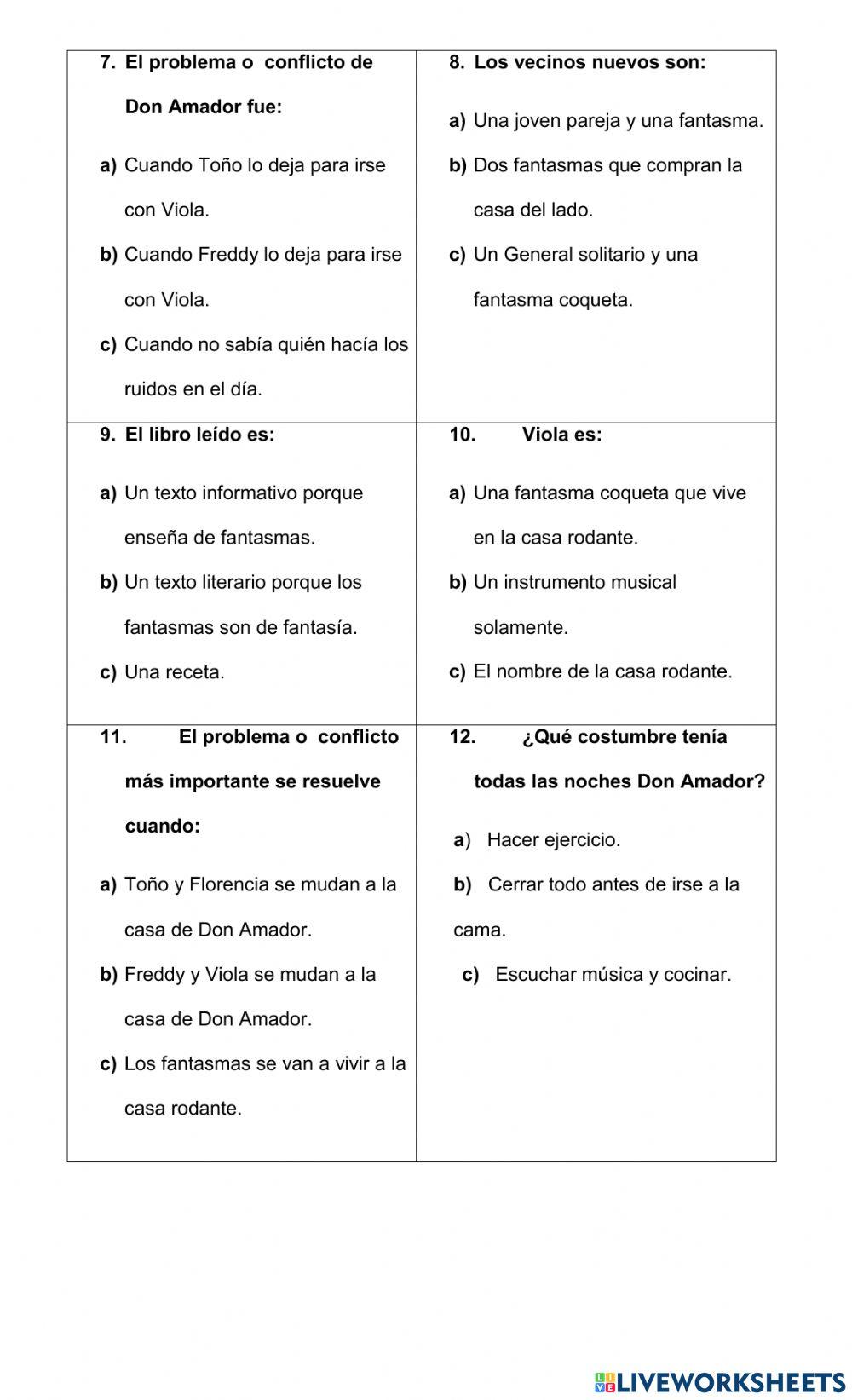 Fantasmas en la casa rodante