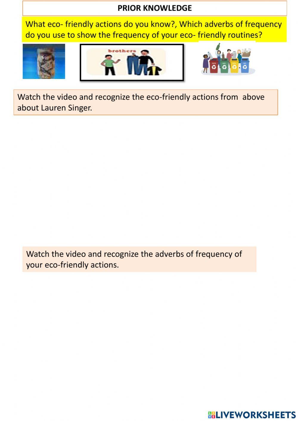 Activity 2:LET-S GO GREEN- A2