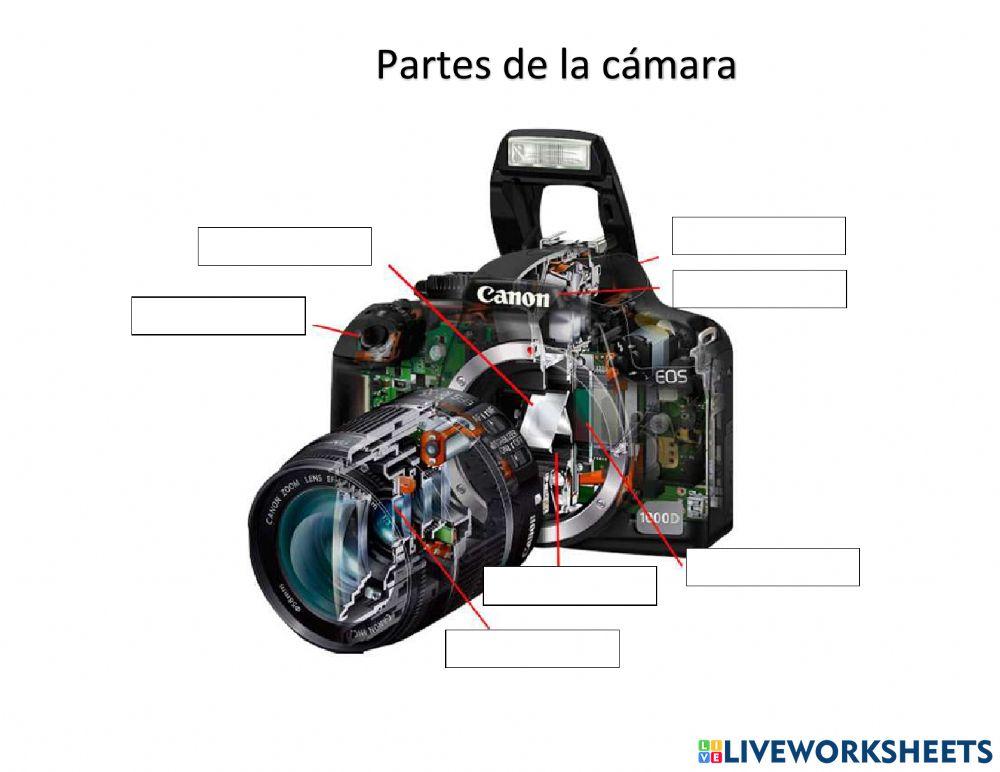 Partes de la cámara fotográfica
