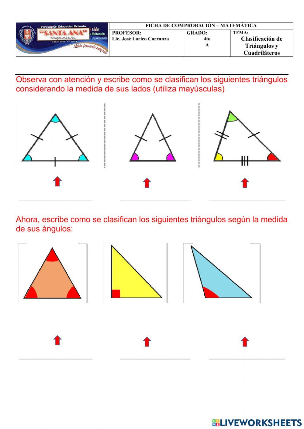 Triángulos y rectángulos