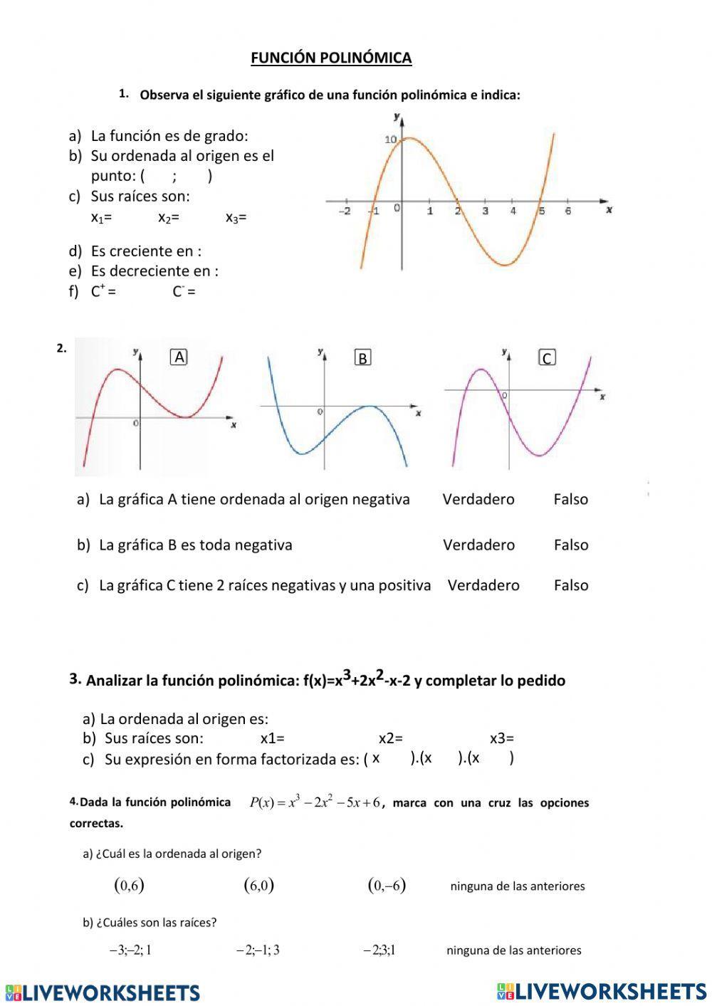 TP N 3: Analisis de funciones polinómicas