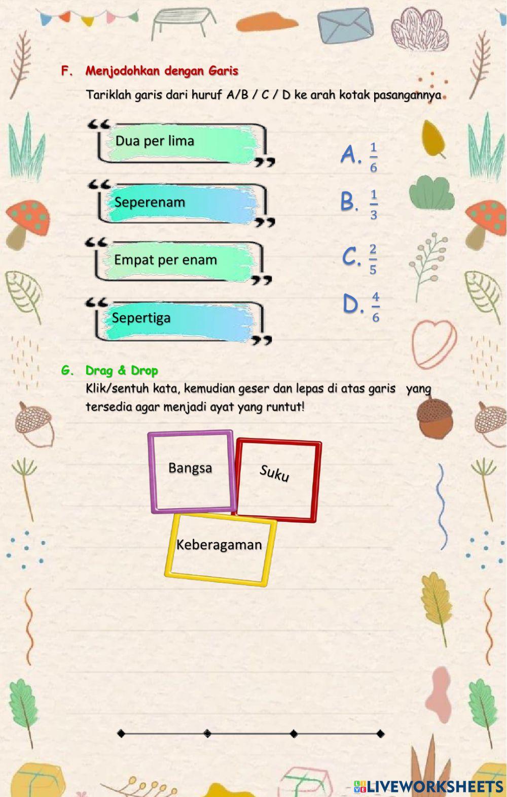 Evaluasi Tema 7 sub Tema 2