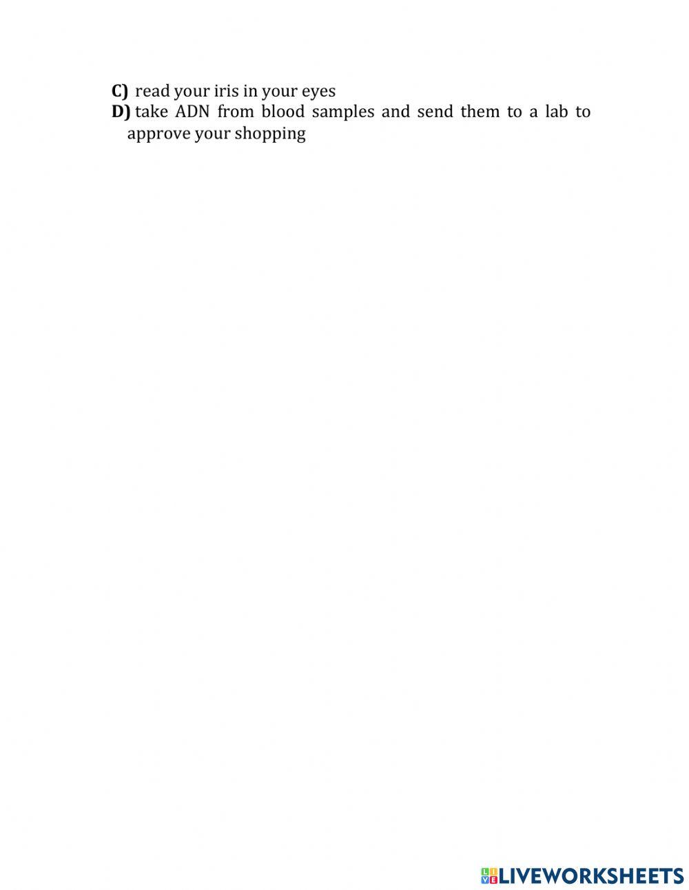 Text - The future of shopping