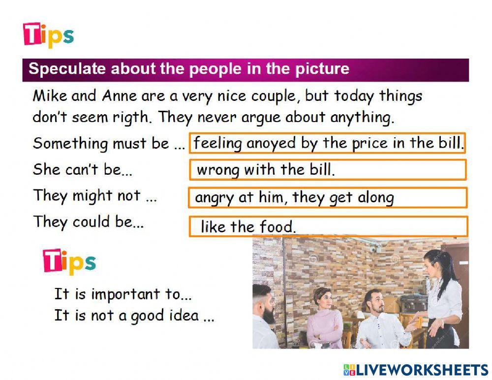 Level3 UNIT3 Speaking Assessment