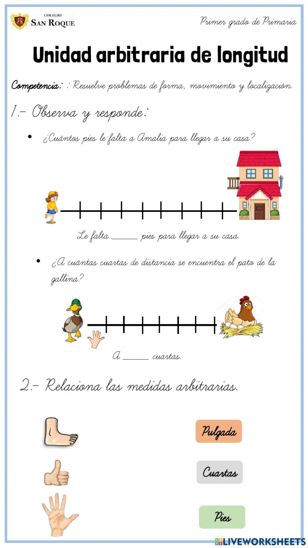 Unidad arbitraria de longitud