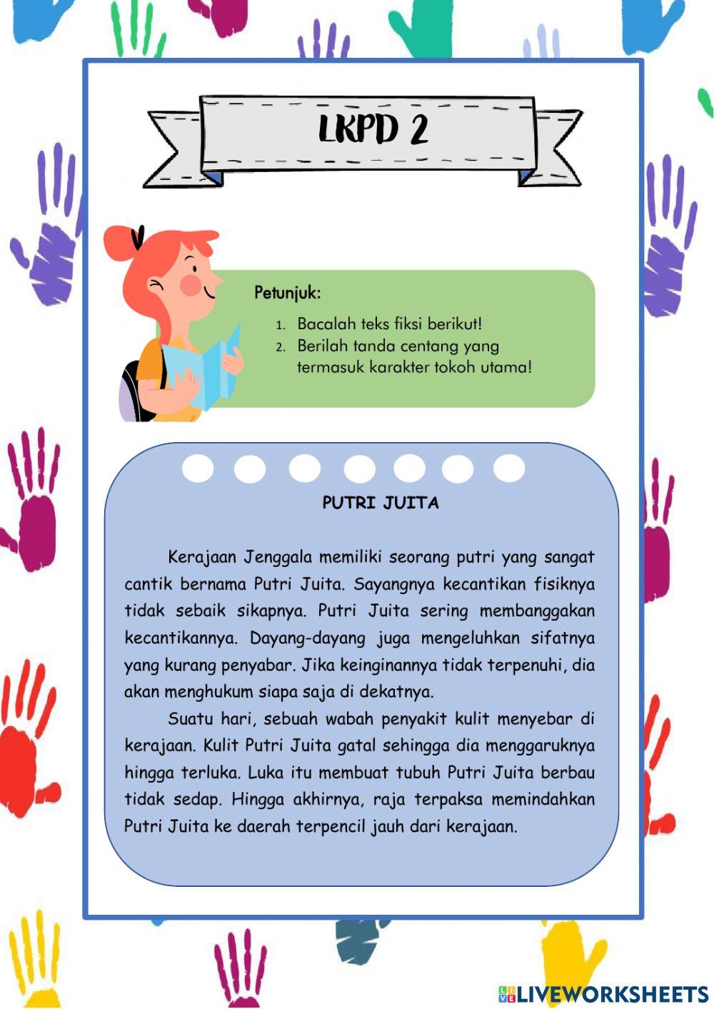 LKPD Tema 8 Subtema 2 Pembelajaran 2