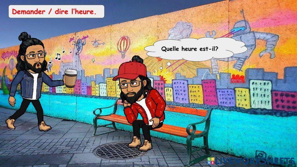 Demander et dire l'heure