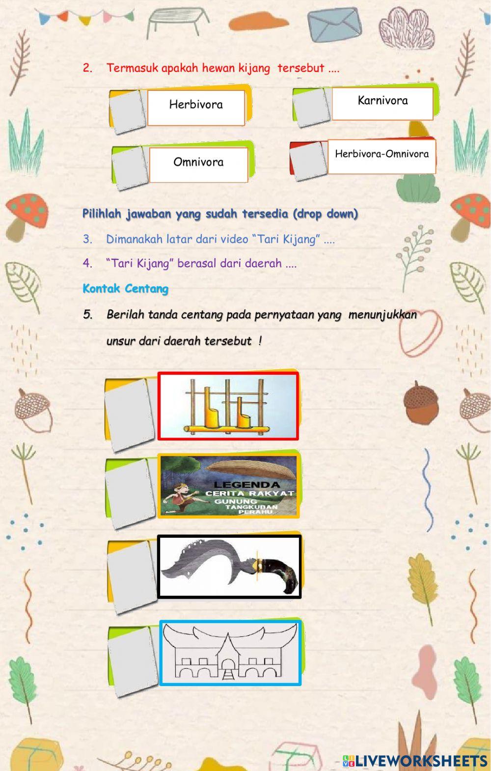 Evaluasi Tema 7 sub Tema 2