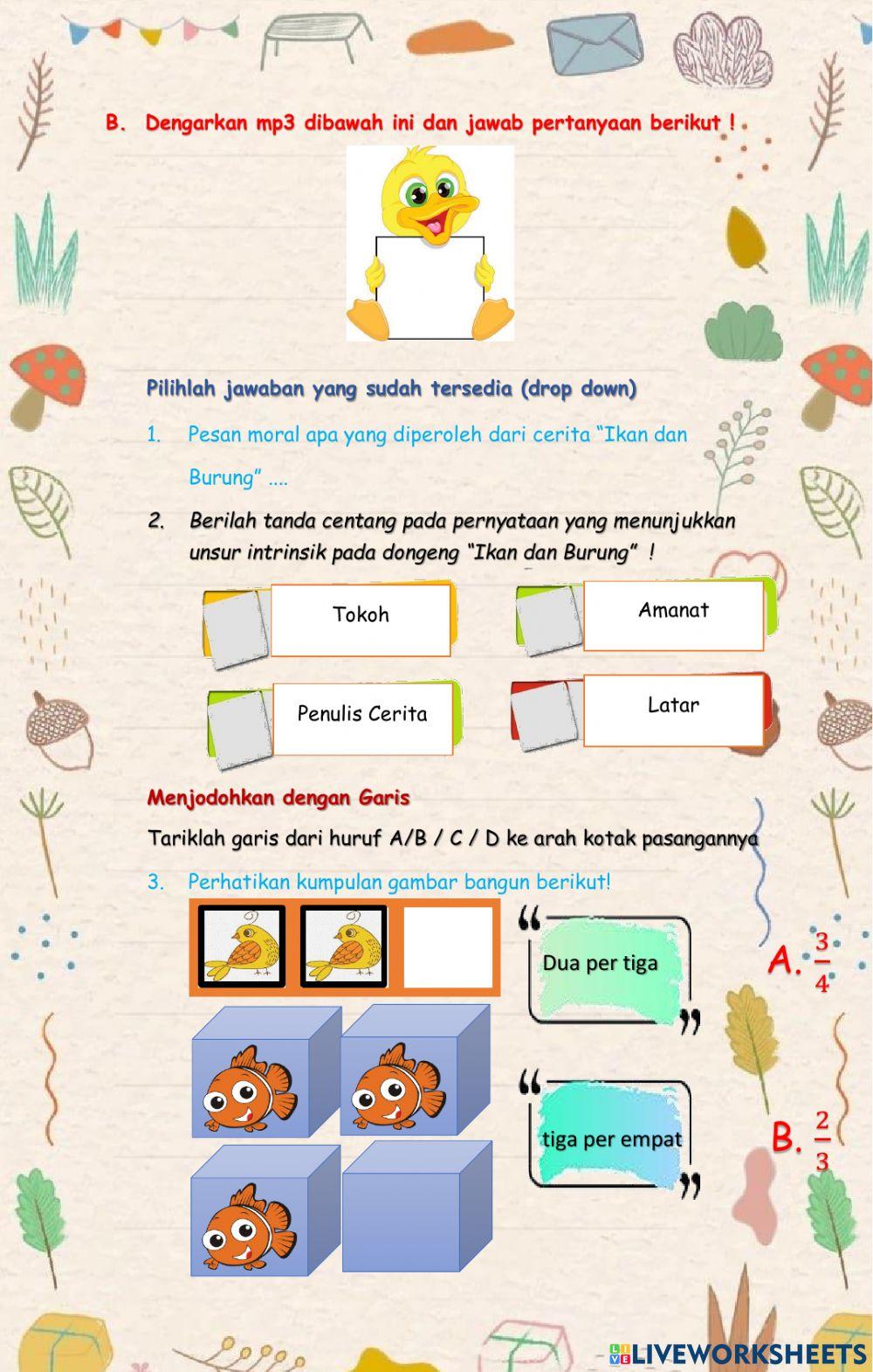 Evaluasi Tema 7 sub Tema 2