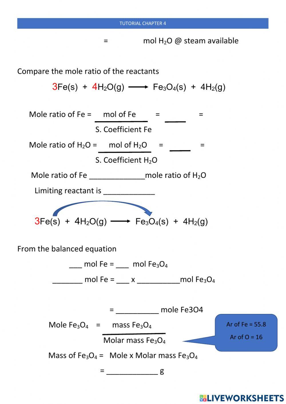 Question 7 Tutorial Chapter 4