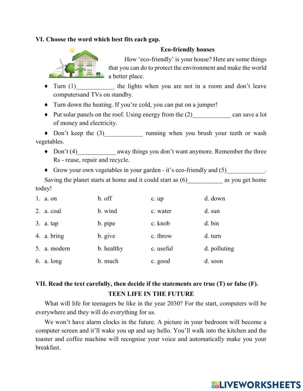Mid - term test advanced 10 11 12