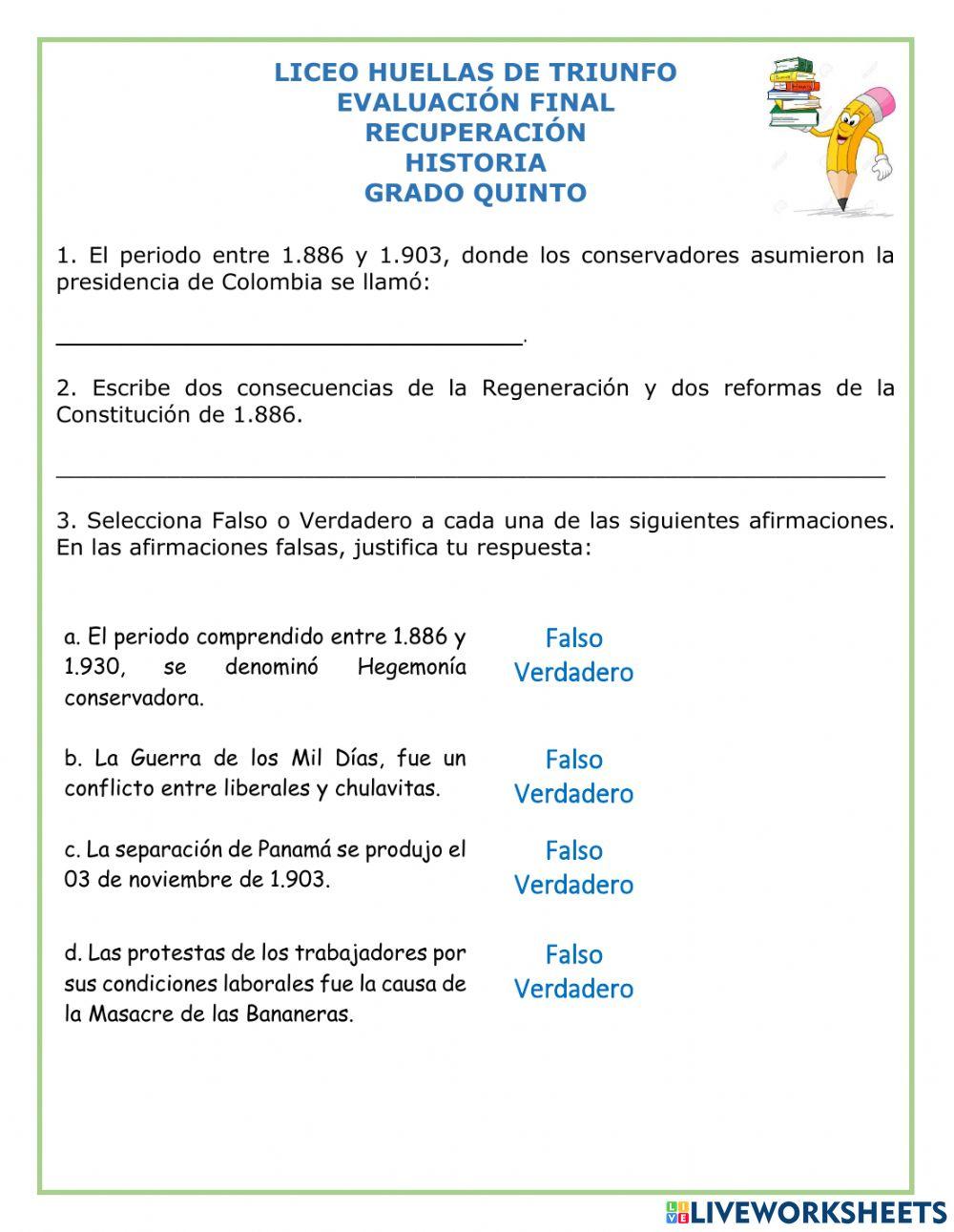 Recuperación de Historia