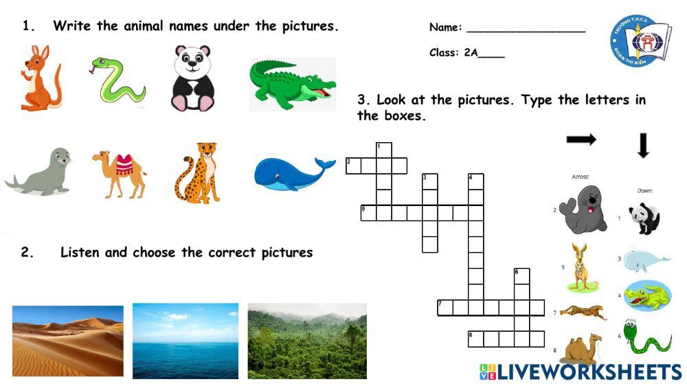 NIK Unit 2 Wild Animals