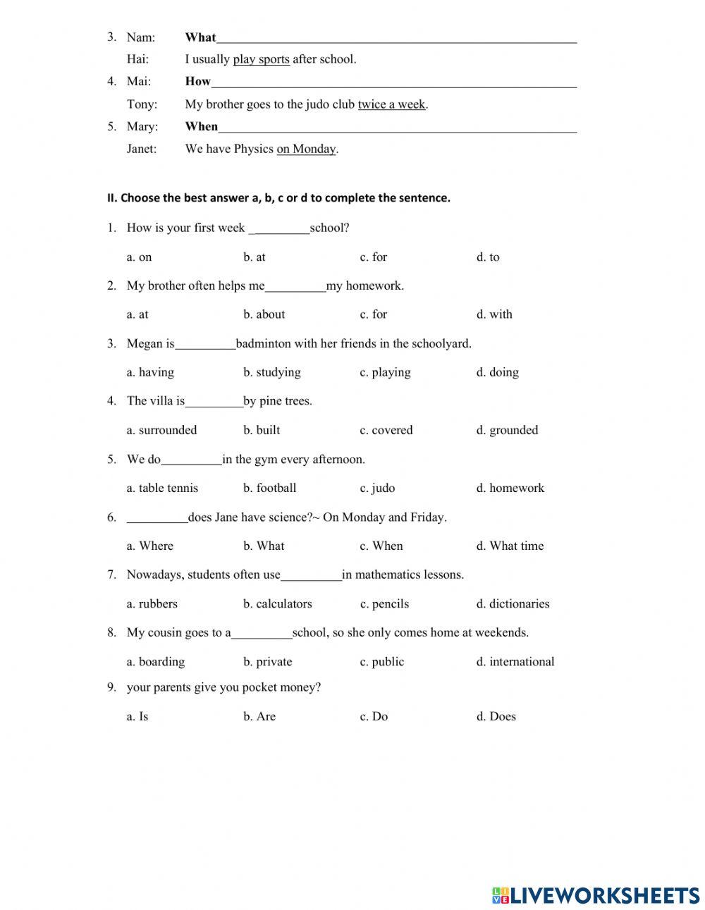 Grade 6-MLH-U1-Make question-listening