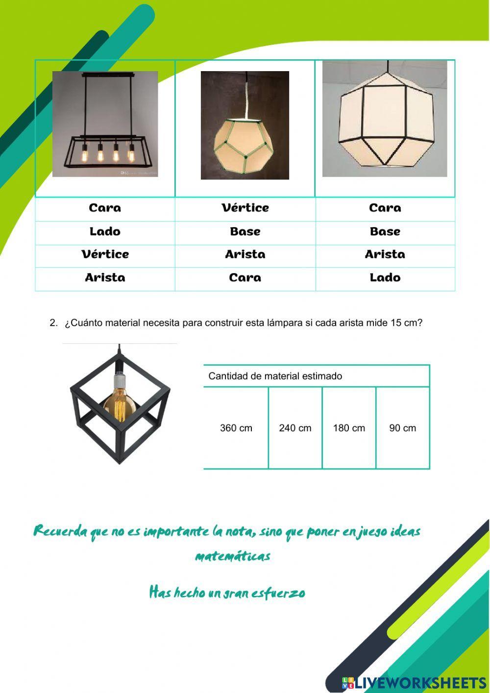 Tercer Año Cuerpos geométricos