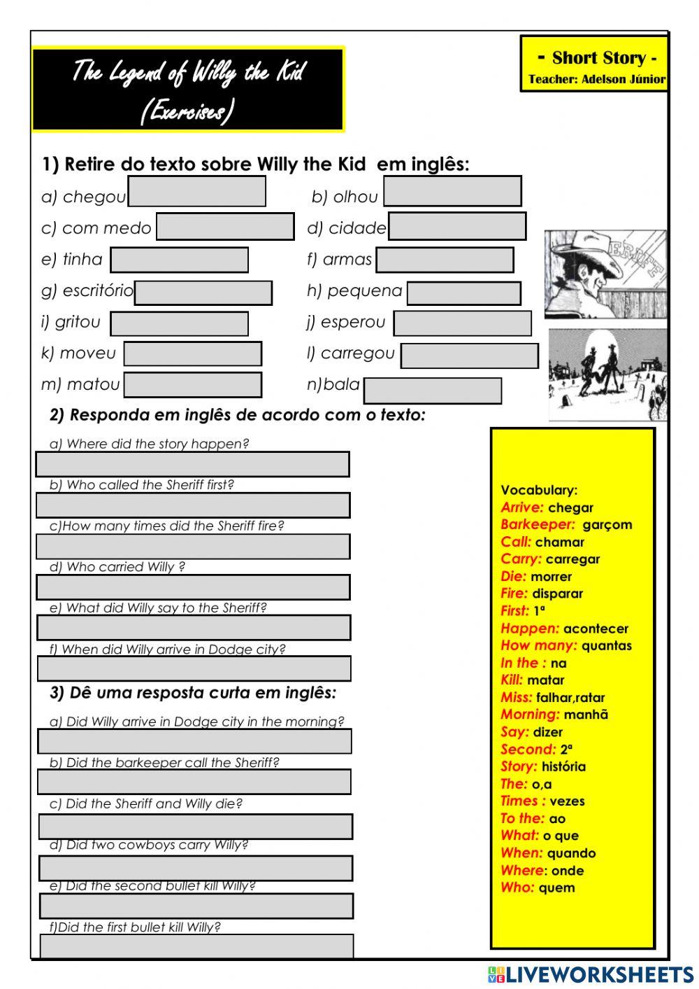 The Legend of Willy the Kid