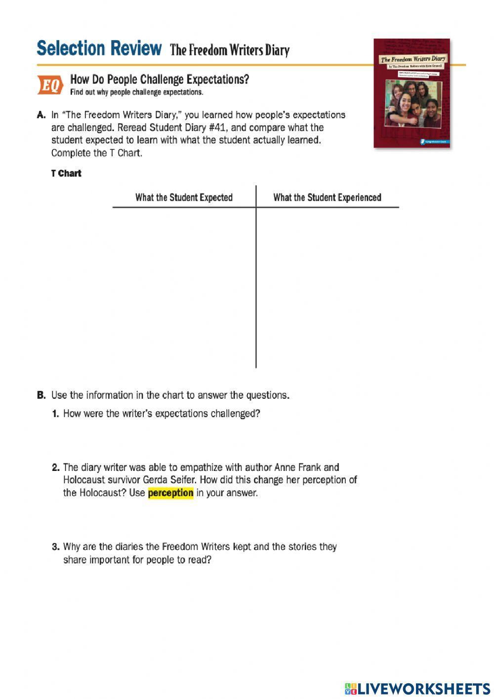 1393978 | Freedom writers (activity) | Roselyn