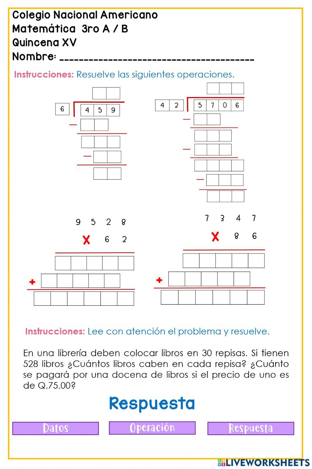 Matemática - Ejercicio 5