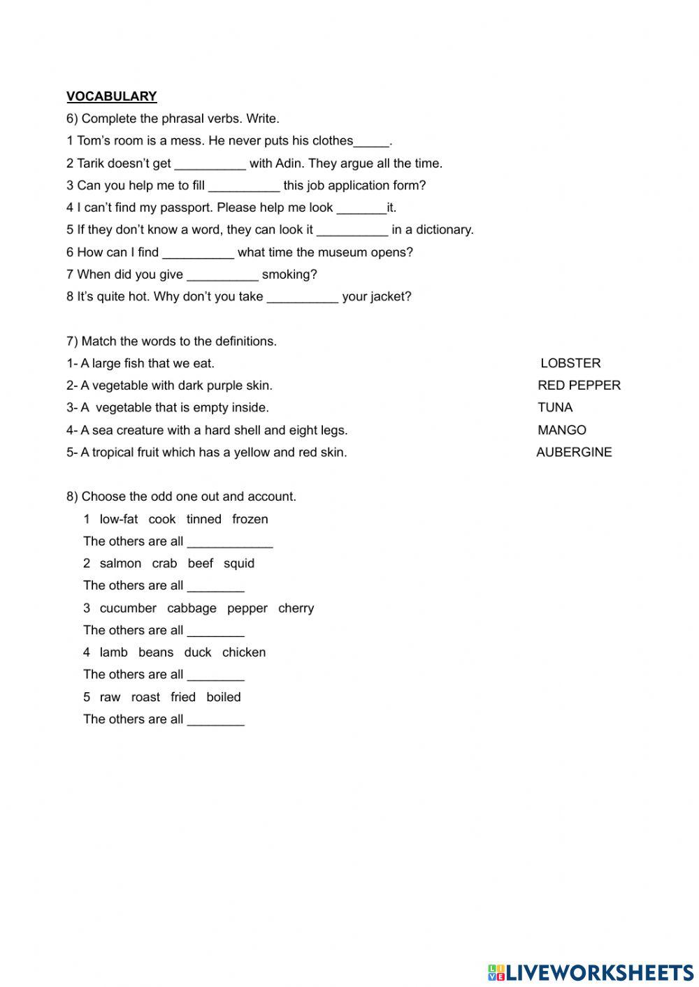 2nd term test Br 4th year