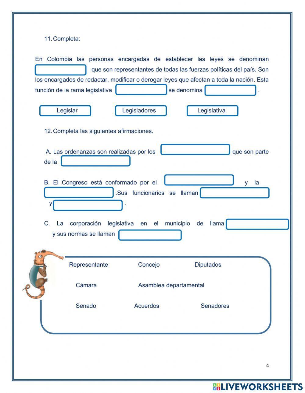 EL ESTADO Y LAS LEYES COLOMBIANAS