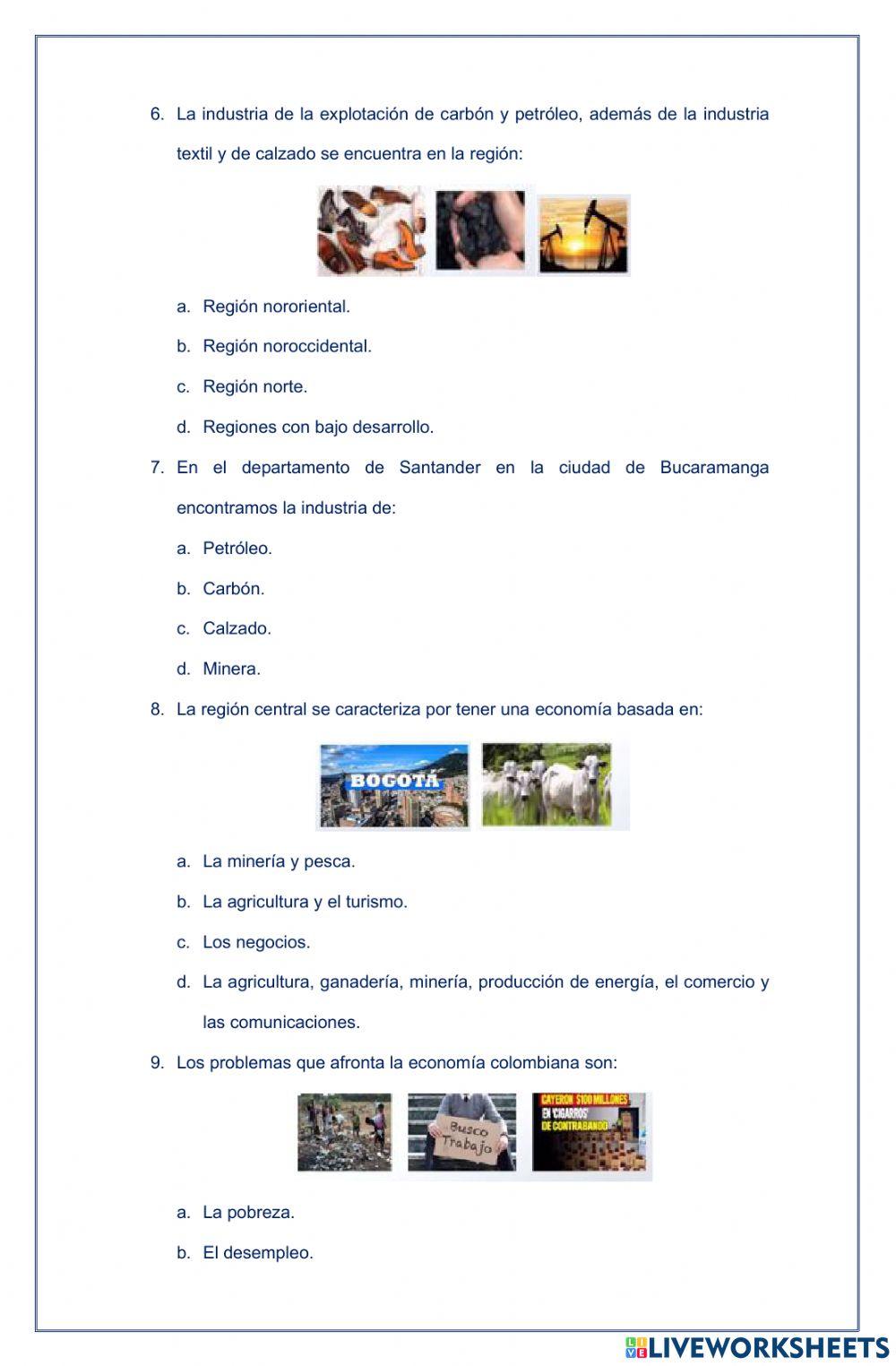  REGIONES GEOGRAFICAS DE COLOMBIA