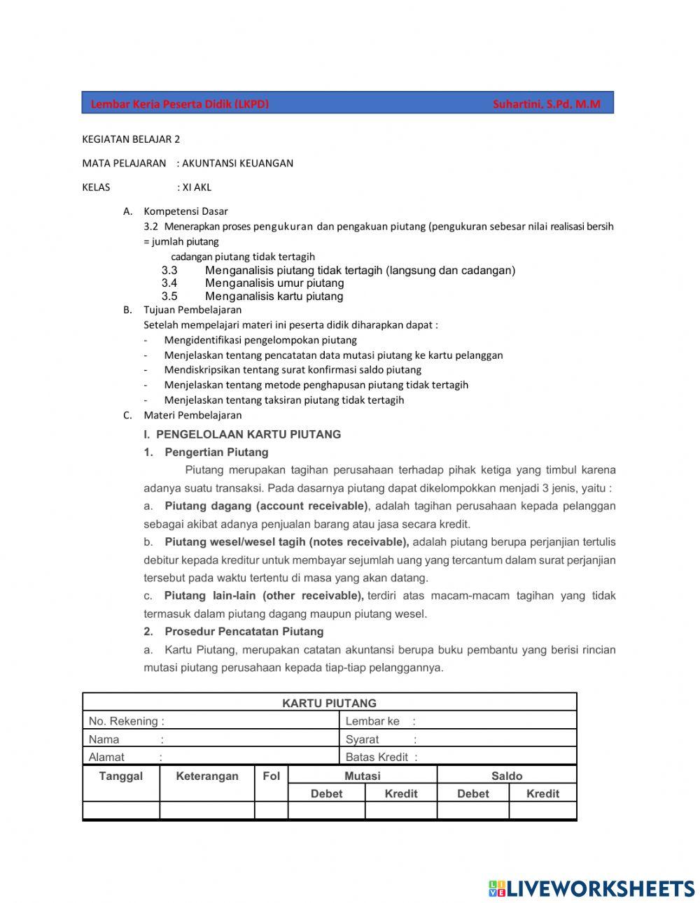 LKPD Akuntansi Keuangan