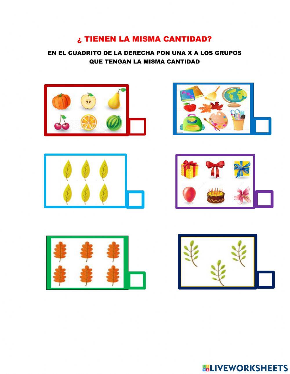 ¿tiene la misma cantidad?