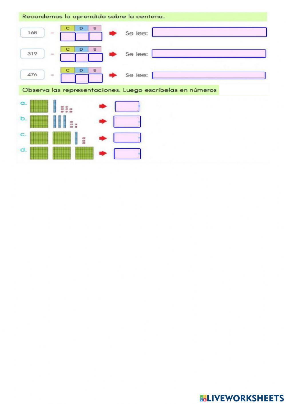 Representación de números